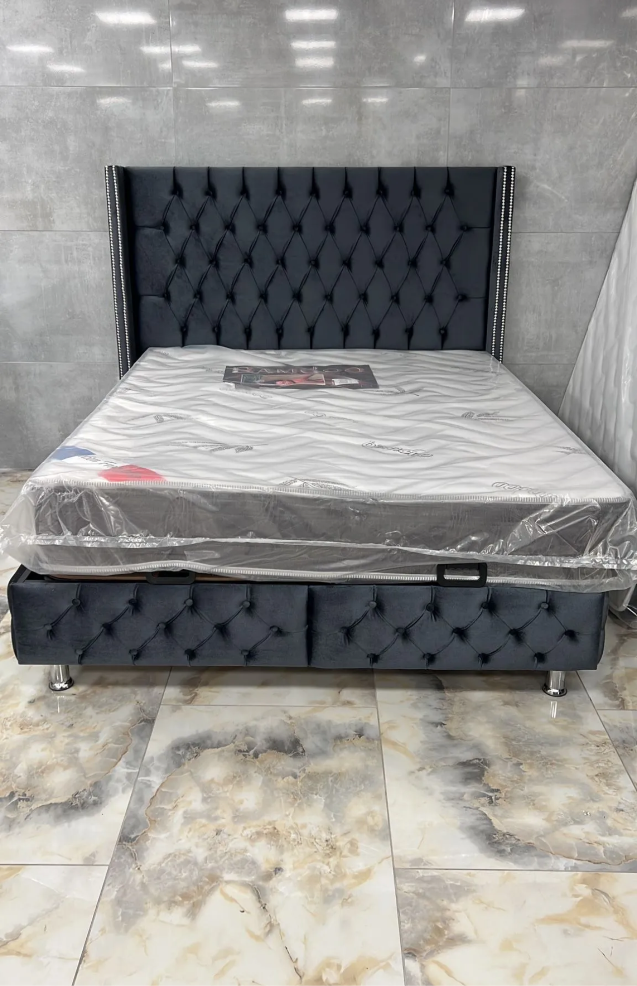 LIT COFFRE ANTHRACITE