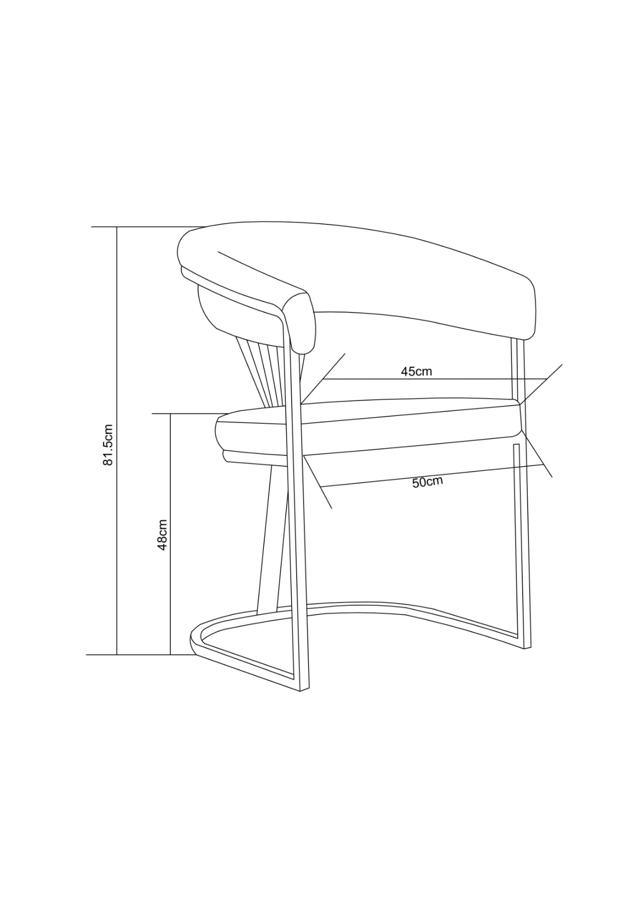 CHAISE BRITTANY (DC1584MEBE)